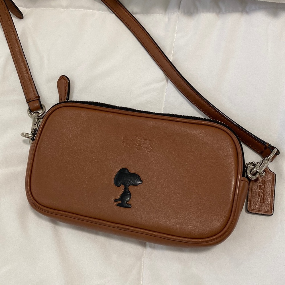 Coach x Peanuts collection crossbody bag